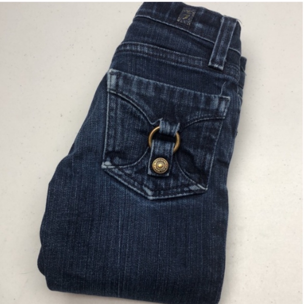 PREMIUM GIRLS 7 for ALL MANKIND BOOTCUT JEANS (GIRLS) 4 ⭐️